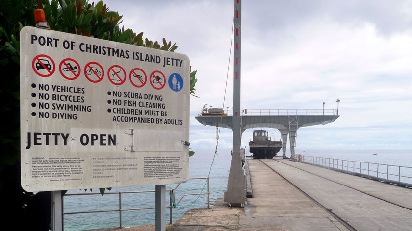 Port of Christmas Island jetty