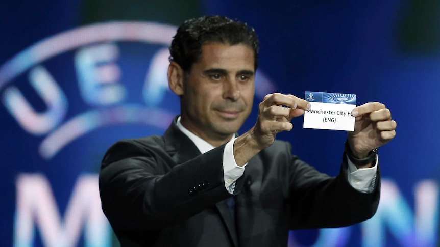 Manchester City is drawn into Champions League group E