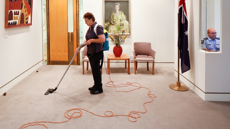 Cleaner and Australian Federal Police Officer, Prime Minister’s Office