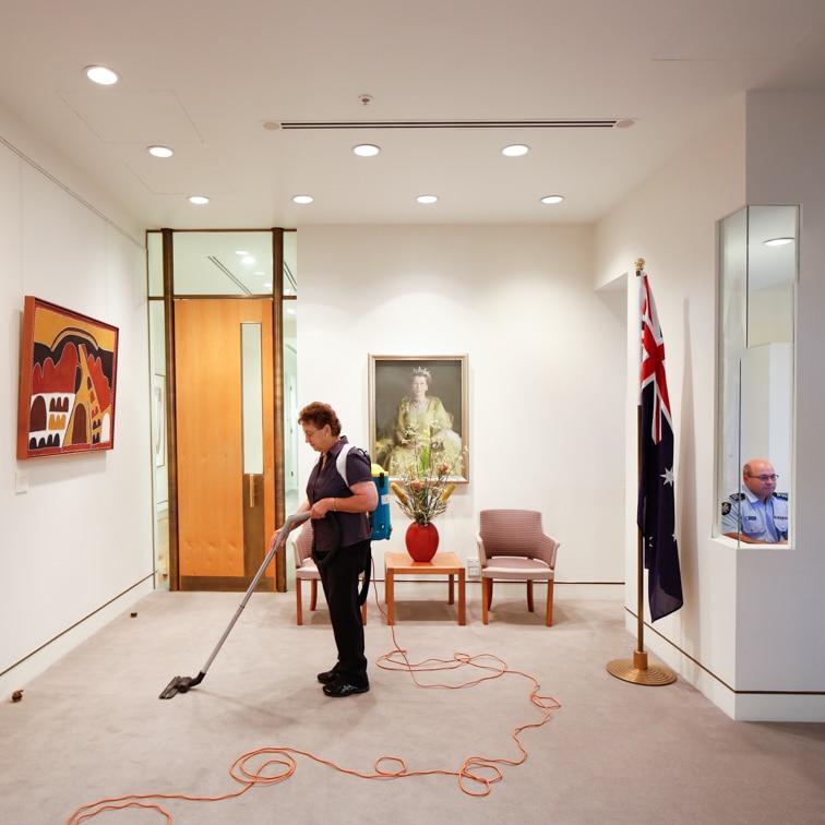 Cleaner and Australian Federal Police Officer, Prime Minister’s Office