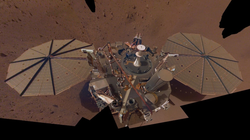 NASA'S InSight lander on Mars