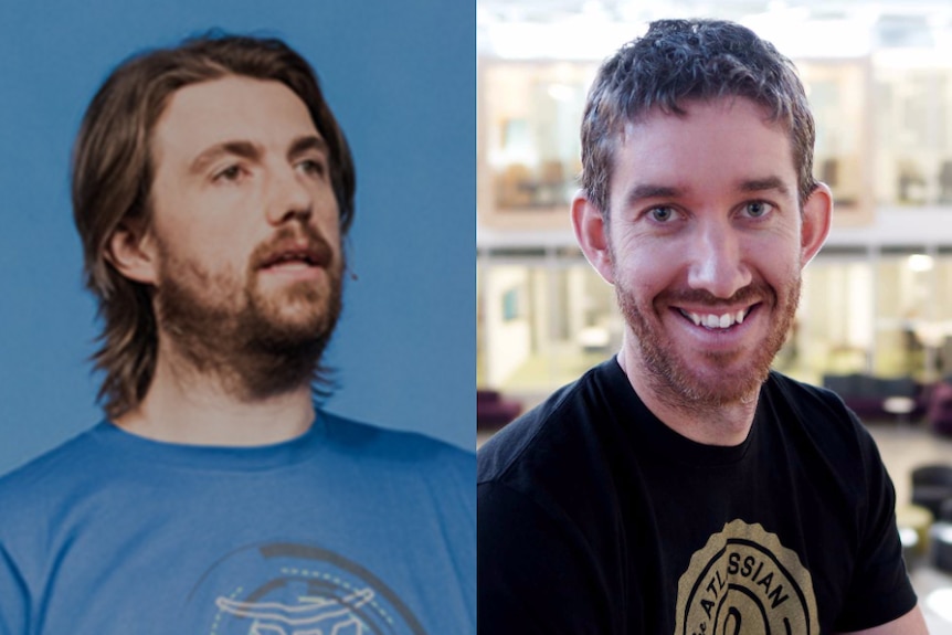 Mike Cannon-Brookes and Scott Farquhar