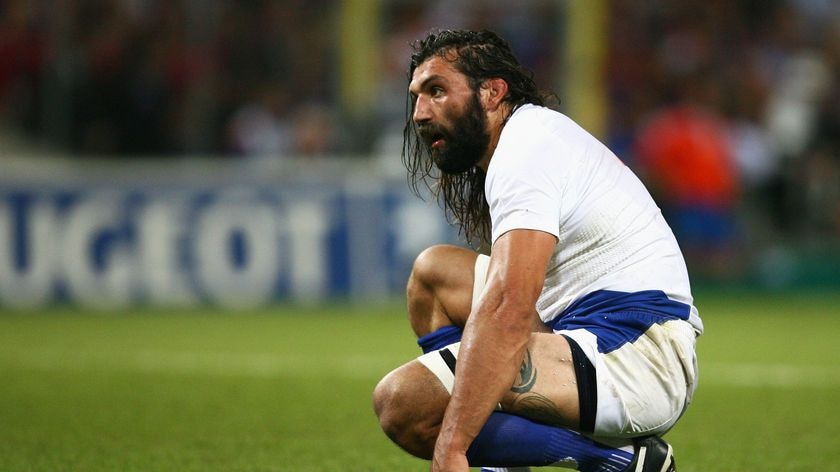 Back in the frame... Sebastien Chabal will tour Down Under.