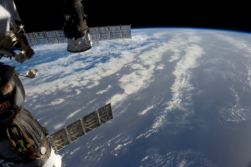 Sahara dust storm over the Atlantic