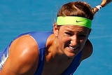 Victoria Azarenka had little trouble in disposing of Iveta Benesova in straight sets.