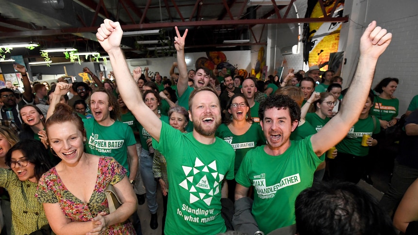 Greens supporters rejoice