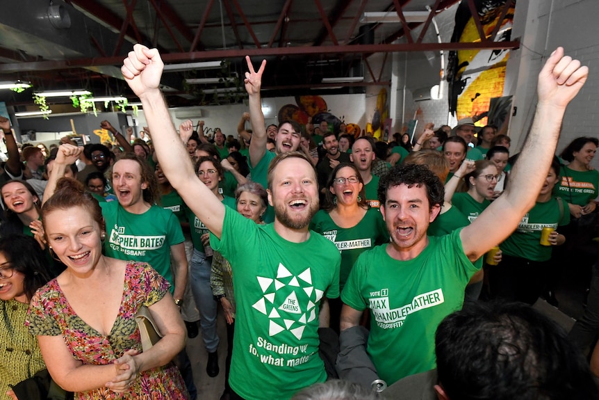 Greens supporters rejoice