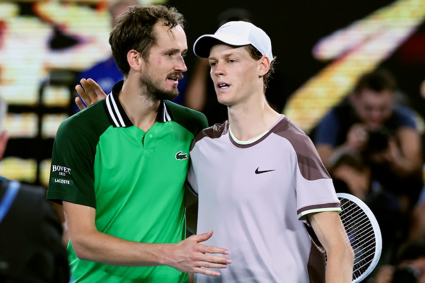 Australian Open men's final: Jannik Sinner to face Daniil Medvedev