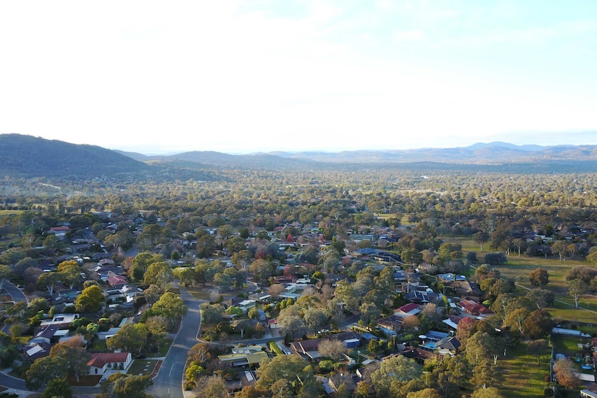 Aerial of Kambah