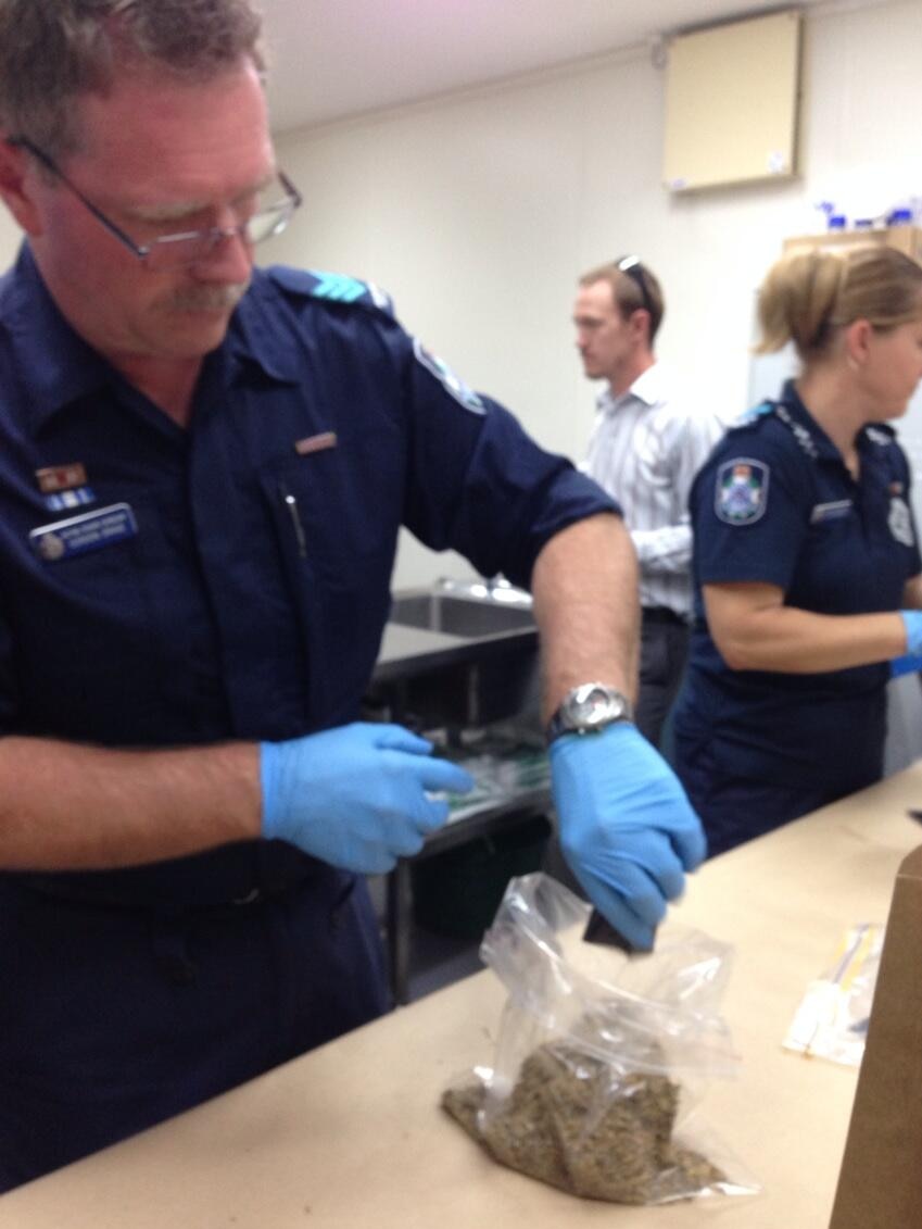 Queensland Police bag synthetic cannabis