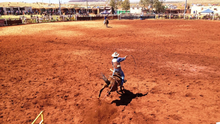 Crack it: the 2014 Pannawonica Rodeo gets underway