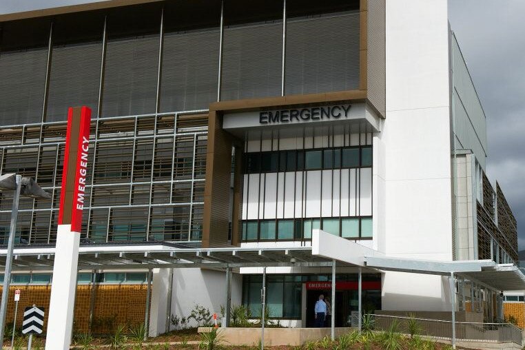 Exterior of Townsville Hospital.