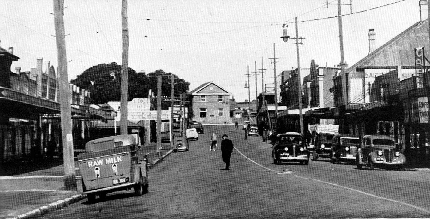 A photo of Macquarie street in 1939.