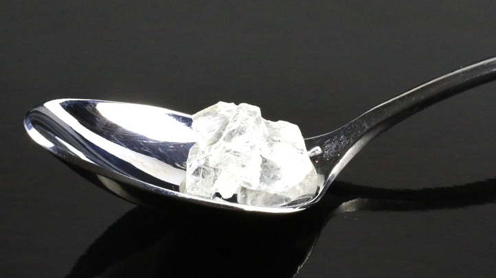 A spoonfull of crystal meth