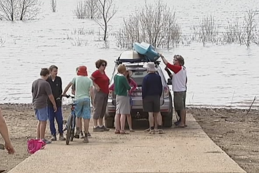 Police said "dozens and dozens" of volunteers have joined the search for 11-year-old Luke Shambrook, in central Victoria.
