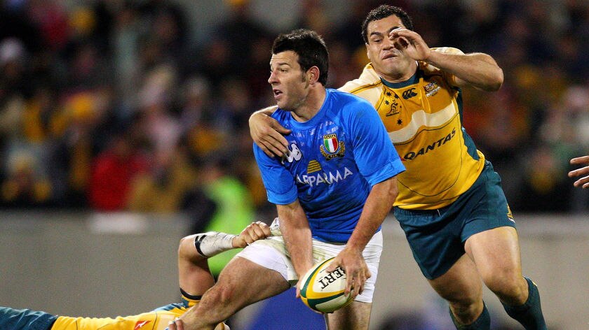 Gower had a nervy introduction to Test rugby against the Wallabies.