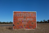 Woorabinda town sign