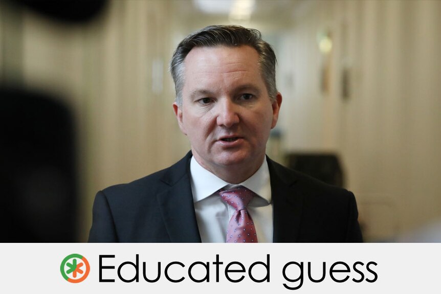 Chris Bowen's claim is an educated guess