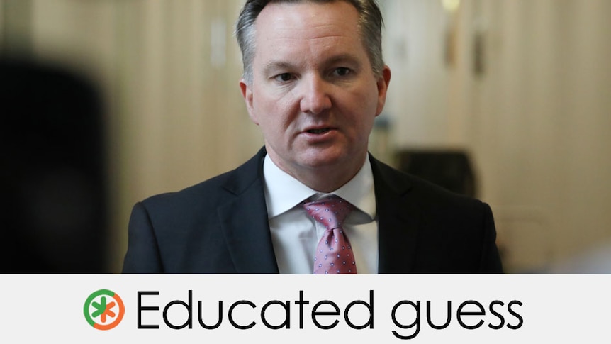 Chris Bowen's claim is an educated guess
