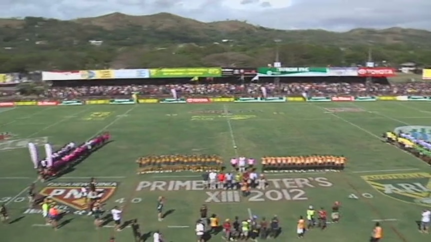 The annual clash between the Prime Minister's XIII teams from Australia and PNG