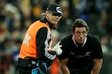 All Blacks' Tom Taylor treated for injury