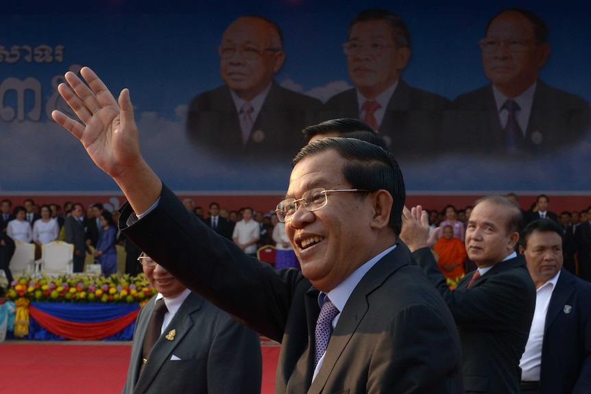 Cambodian prime minister Hun Sen