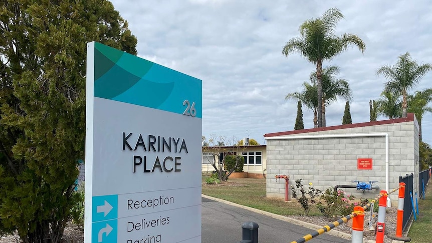 Karinya Place aged care home at Laidley, west of Brisbane.