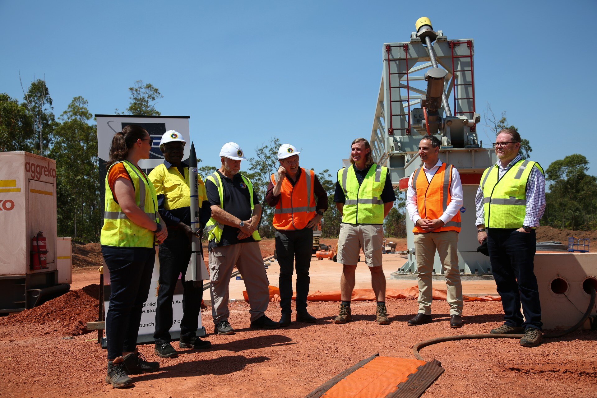 NASA personnel, Gumatj locals ready Arnhem Space Centre for historic, mid- 2022 blast-off - ABC News