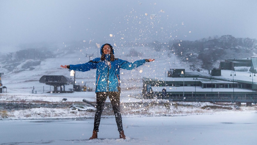 Snowfall at Perisher