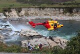 Rescue of tourist who fell into crevasse at Maruia Falls NZ