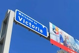 Sign saying welcome to victoria
