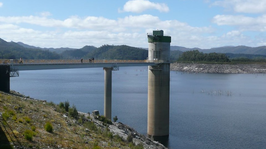 Hydro Tasmania's Gordon power station dam.