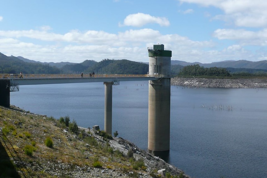 Hydro Tasmania's Gordon power station dam.