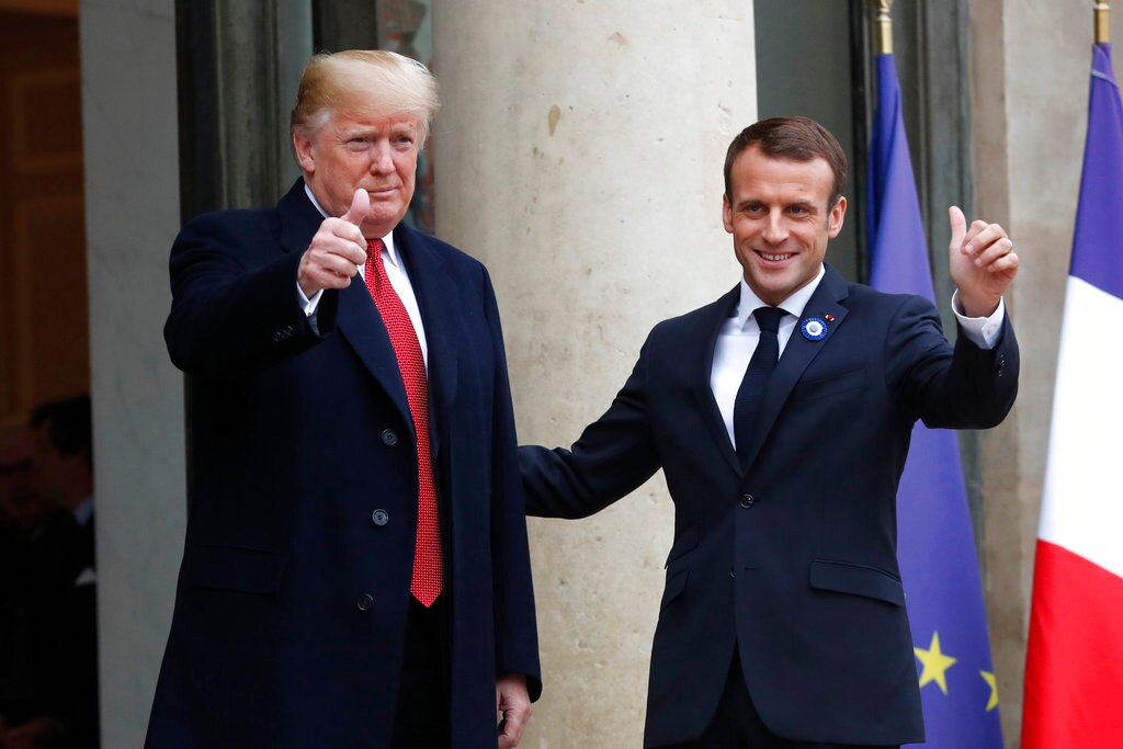 Donald Trump S European Tour Shows Familiar Failures Symbolised By Bone Crushing Handshake Abc News