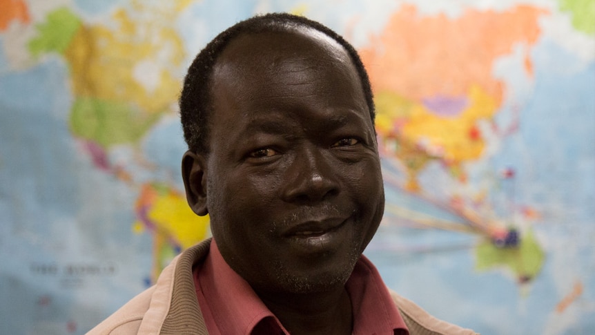 Abulla Agwa, former refugee from Ethiopia