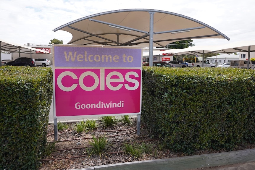 Coles in Goondiwindi which was named a COVID-19 exposure site in November 2021