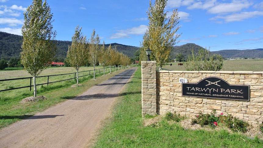 Tarwyn Park front gate