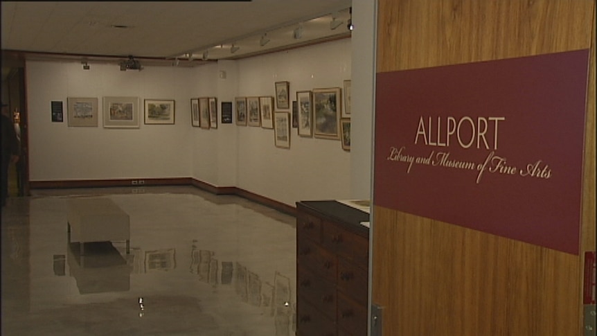 The Allport Library and Museum of Fine Arts showcases its largest ever donation of artworks.