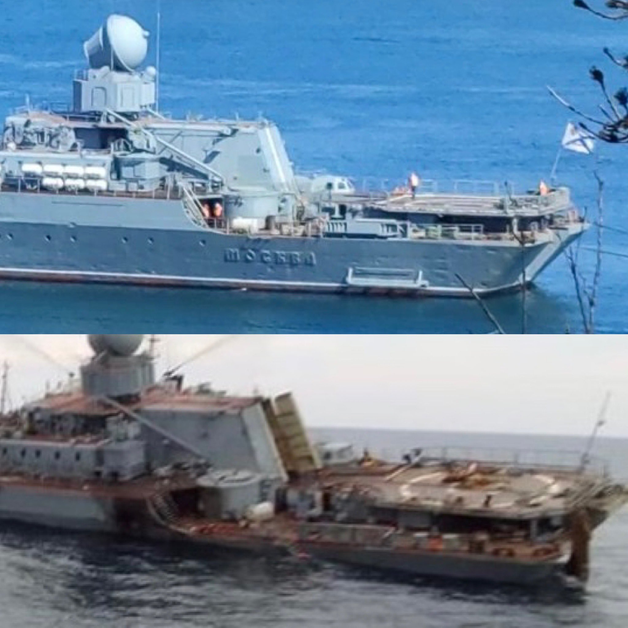 Moskva Warship Sinking: Dramatic Photos And Video Give Clues To ...