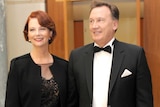 Julia Gillard and Tim Mathieson at the Midwinter Ball.