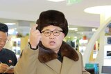 Kim Jong-un inspecting