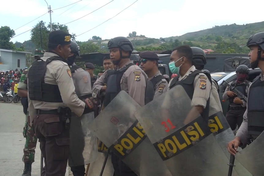 Indonesian security forces.