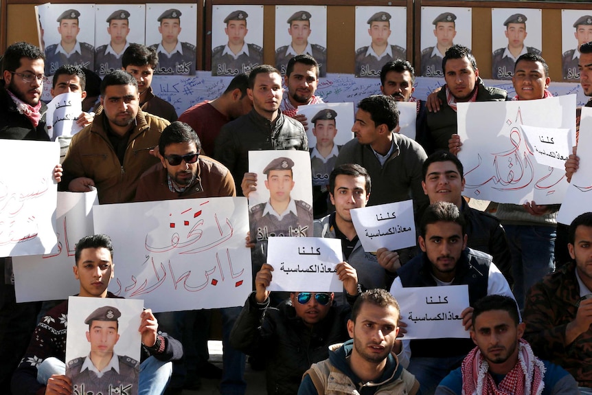 Protest at Jordan University