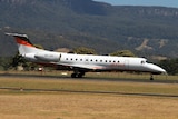 A Jetgo plane at Illawarra Regional Airport.
