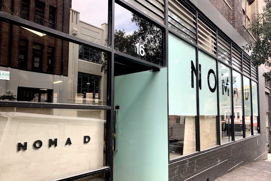 Exterior of inner Sydney restaurant NOMAD