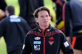 Hird oversees Bombers training