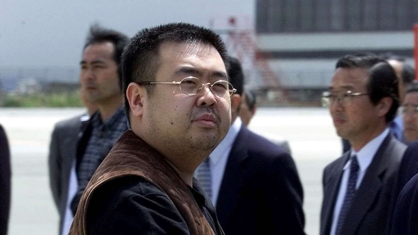 Kim Jong-nam as seen in 2001 at an airport in Japan