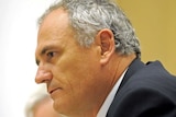 Headshot of Treasury Secretary Ken Henry during the Senate inquiry on Feb 5, 2009