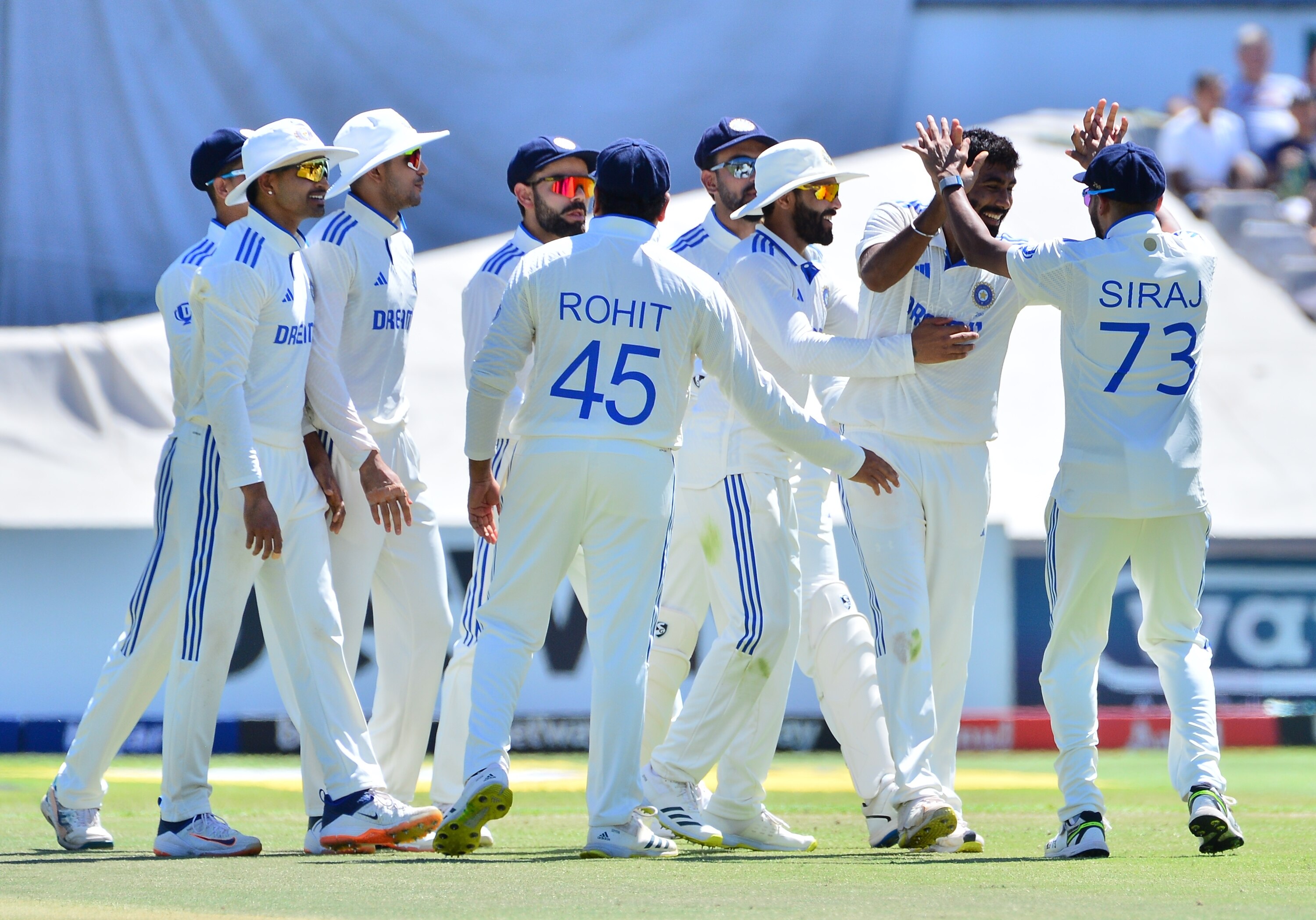 India Creates Test Cricket History With Seven-wicket Win Over South ...