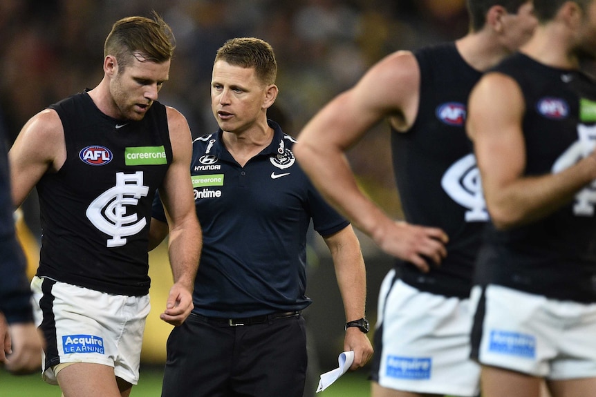 Carlton coach Brendon Bolton